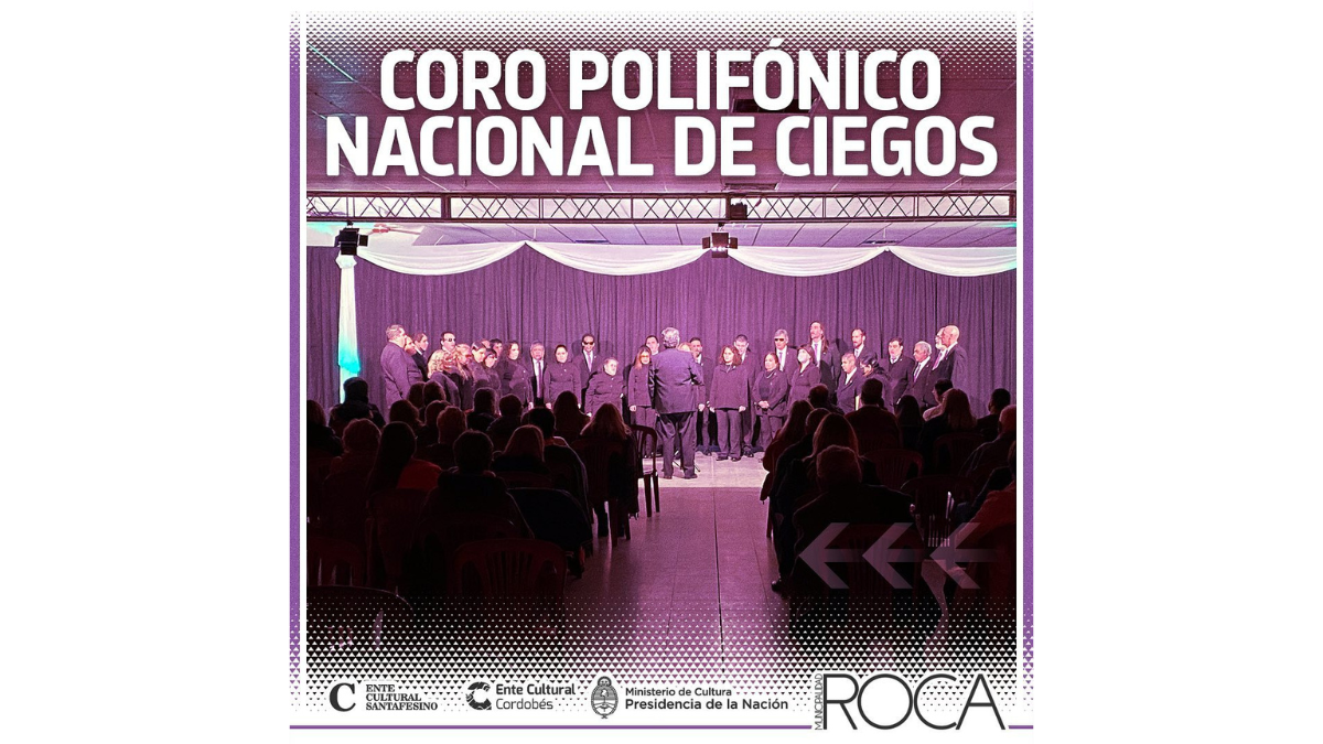 General Roca: Se Presentó El Coro Polifónico Nacional De Ciegos “Carlos ...